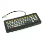 Zebra KYBD-QW-VC80-S-1 klaviatuur Meditsiiniline USB QWERTY USA inglise Must, Kollane