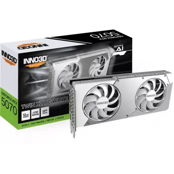 INNO3D GeForce RTX 5070 TWIN X2 OC White 12GB GDDR7 graafikakaart
