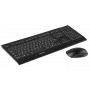 CHERRY B.Unlimited 3.0 klaviatuur Hiir kaasas Universaalne RF Juhtmevaba AZERTY Prantsuse Must