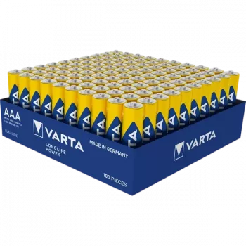 Aku Varta Longlife Power LR03 (AAA, Micro) 100 tk – leelispatareid