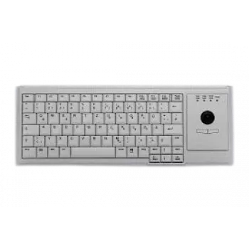 Contour Design Active Key AK-4400 klaviatuur kontorisse USB saksa valge
