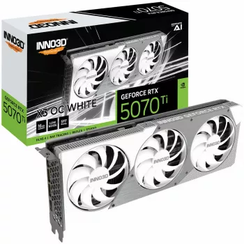 INNO3D GeForce RTX 5070 Ti X3 OC WHITE 16GB GDDR7 graafikakaart