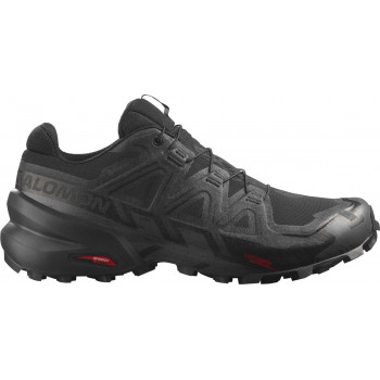 Salomon Speedcross 6 GORE-TEX meeste maastikujalatsid, Black/Black/Phantom, EU 46⅔