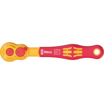 Wera 8007 A VDE Zyklop isoleeritud narre, 1/4 tolli, 144 mm, 05004866001