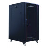 IT-BUDGET SRK 19-tollise võrgukapi komplekt, 27U, 600 × 800 mm, must, 99ITB19SRK2768GSM