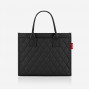 reisenthel daily shopper DN7059 ostukott, 14 l, must rombimustriga